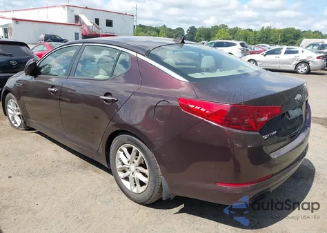 2013 Kia Optima Lx из США, поврежденный, VIN 5XXGM4A78DG197509